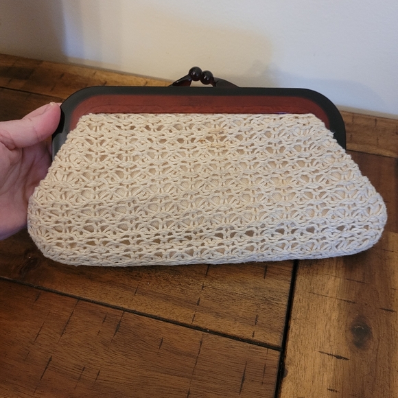 Vintage Crochet Clutch - Picture 2 of 5